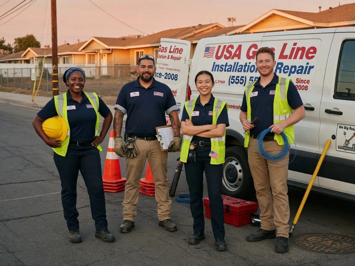 Gas Line Installation company in Ozan, AR